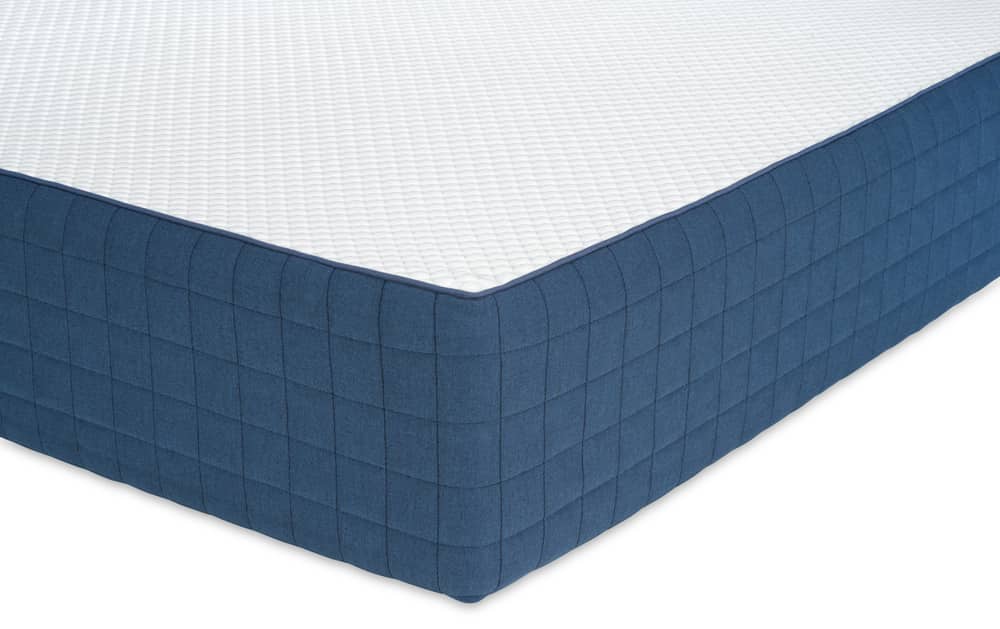 Mattress commercial photoshoot white background