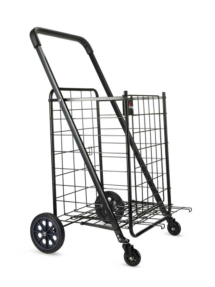 Doorway foldable cart product photoshoot on a white background