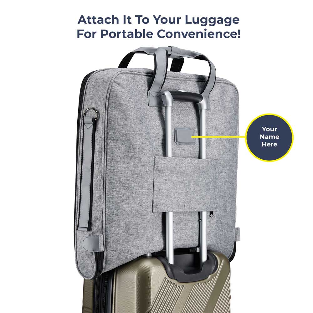 Suit Carry Bag Product Photography on White Background