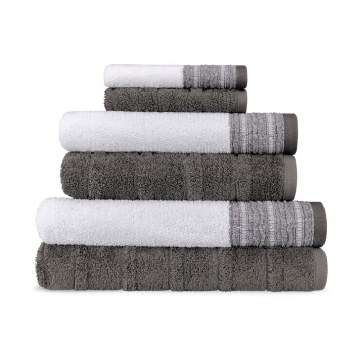Grey set of towels