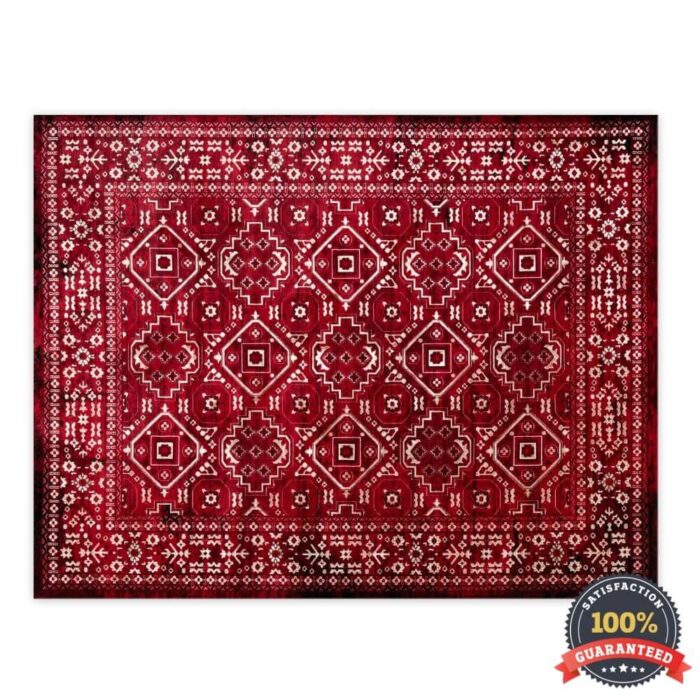 Rug Photography on a Pure White Background
