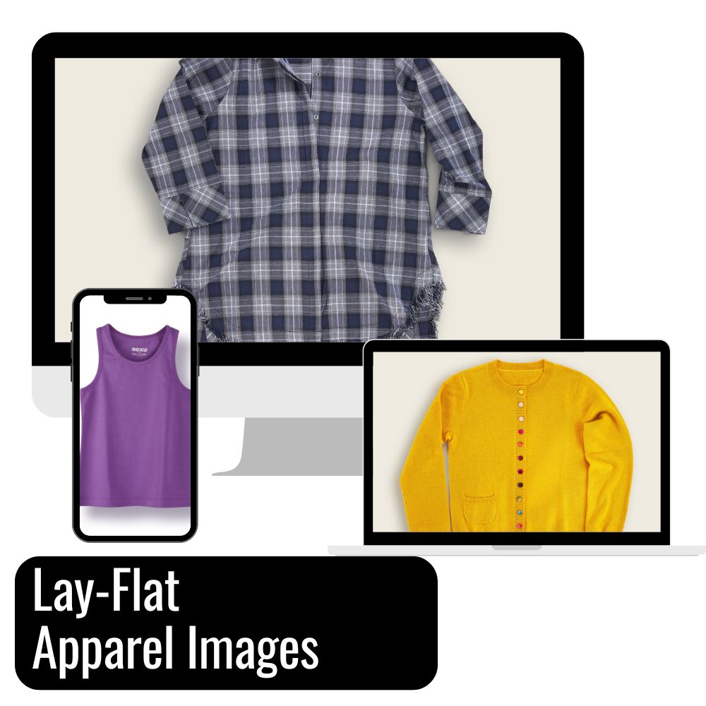 Lay-Flat Apparel Images