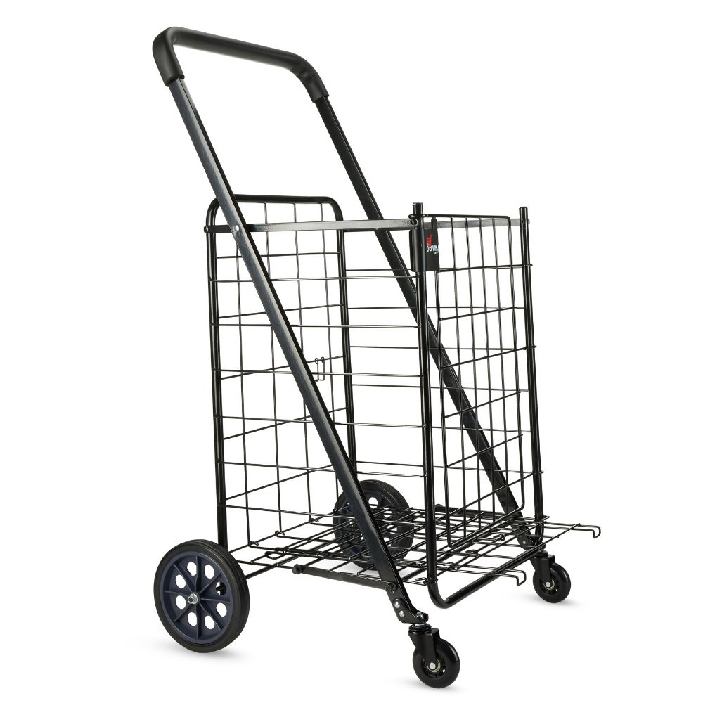 Doorway foldable cart product photoshoot on a white background