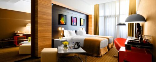 Architectural commercial product photography with creative lifestyle