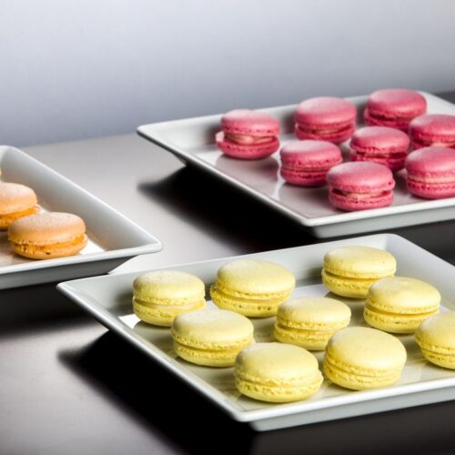 Food commercial creative product photography with grey background