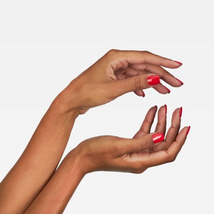 nail polish photography on model hands