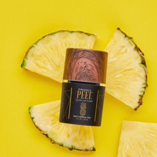 Pineapple Peel Cosmetic Photoshoot on a creative setup for JoCollection