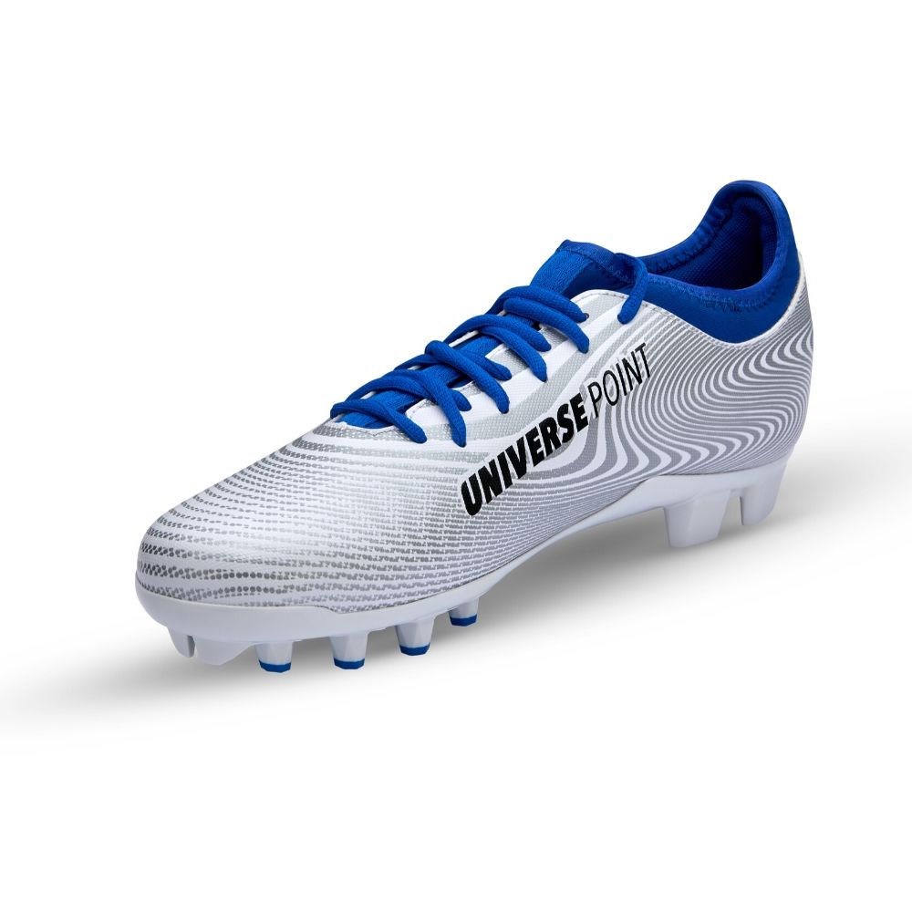 cleats soccer shoes, side shot on a white background