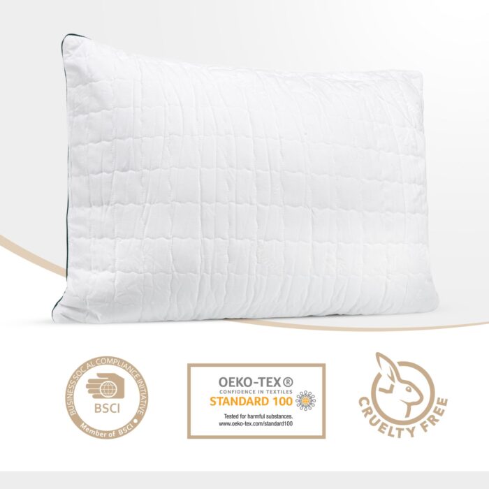 White pillow photography for amazon listing