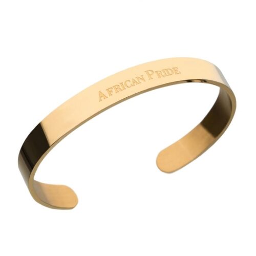 Gold Bracelet on a white background for eCommerce listing