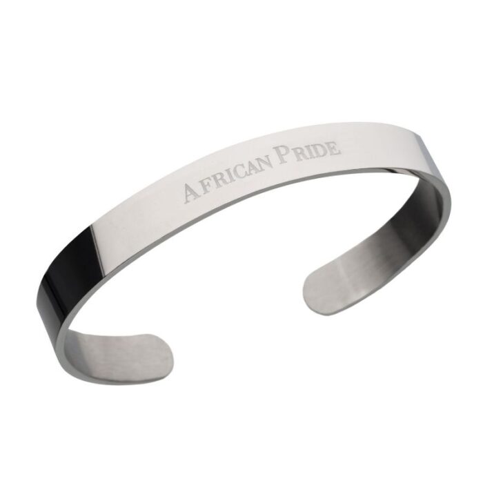 Silver Bracelet on a white background for eCommerce listing