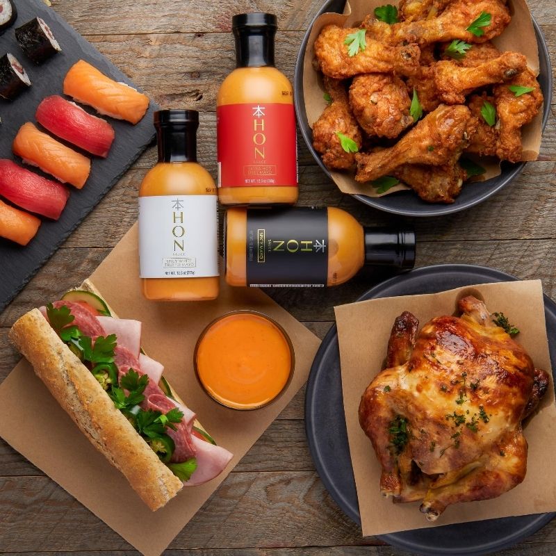 Mayo Sauce Photoshoot with Food at Isa Aydin Photography Studio