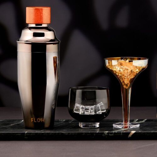 Black Cocktail Shaker Photoshoot for eCommerce by Isa Aydin Photography