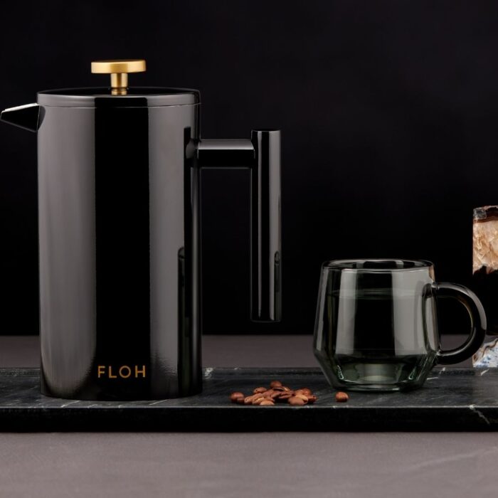 Black Steen-Steel Teapot Photoshoot in Studio