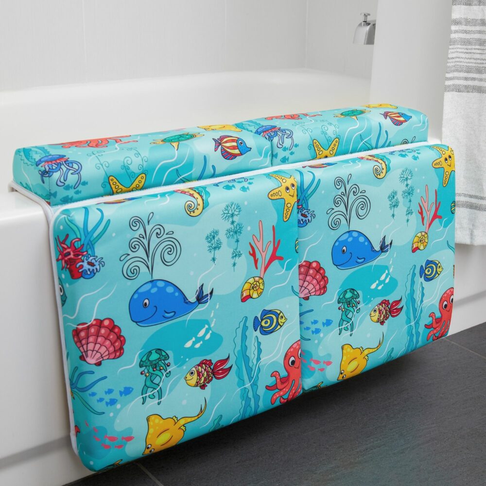 Baby and toddler bathing kit commercial product lifestyle photography
