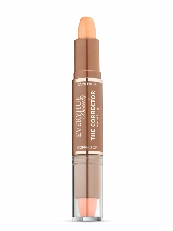 Hero shot of a cosmetic product with reflective glass lid on a white background.