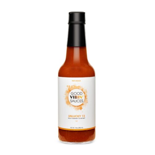 Food product photography on a white background with front angle