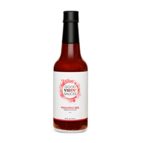 Food product photography on a white background with front angle