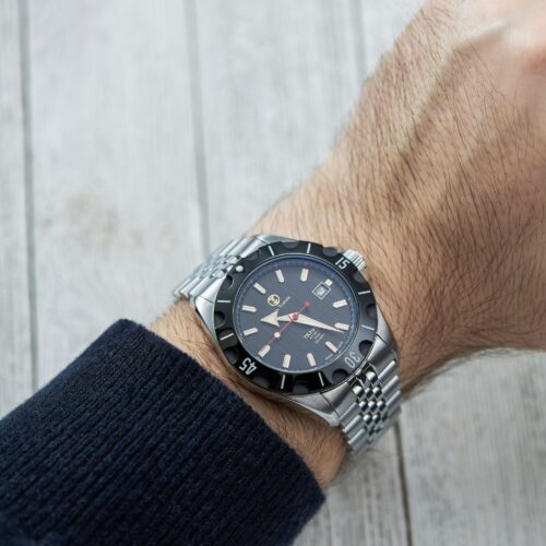 Commercial product watch photoshoot with male hand model by Isa Aydin NJ NY LA