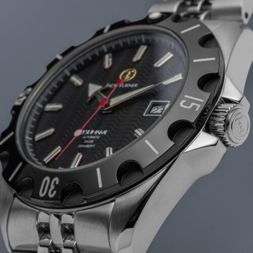Watch commercial product photoshoot on a grey background with close up angle by Isa Aydin NJ NY LA