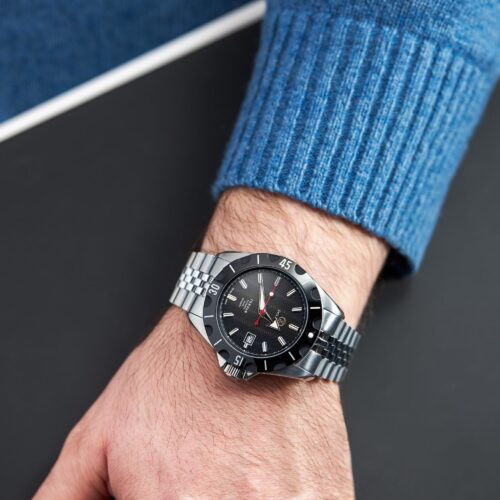 Commercial product watch photoshoot with male hand model by Isa Aydin NJ NY LA