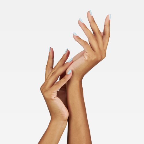 Professional commercial photoshoot with a female hand model on a white background by Isa Aydin NJ NY LA