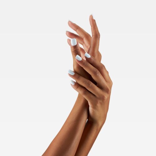 Professional commercial photoshoot with a female hand model on a white background by Isa Aydin NJ NY LA
