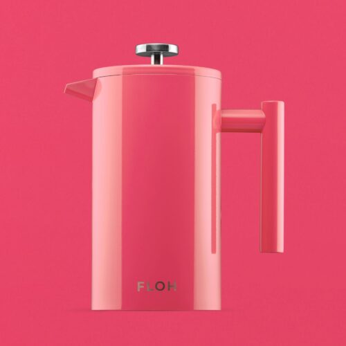 Pink color teapot product photoshoot on a pink background by Isa Aydin NJ NY LA