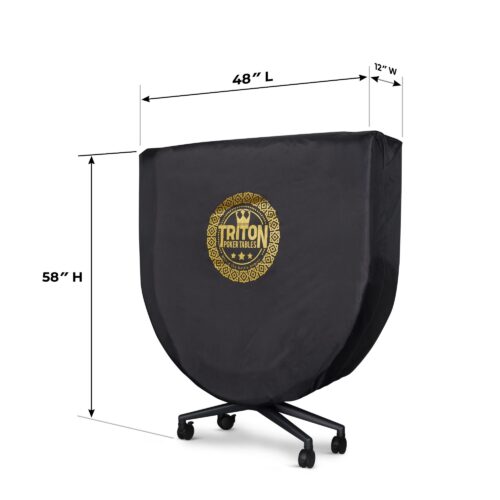 Infographics of poker table product photoshoot for e-commerce purpose
