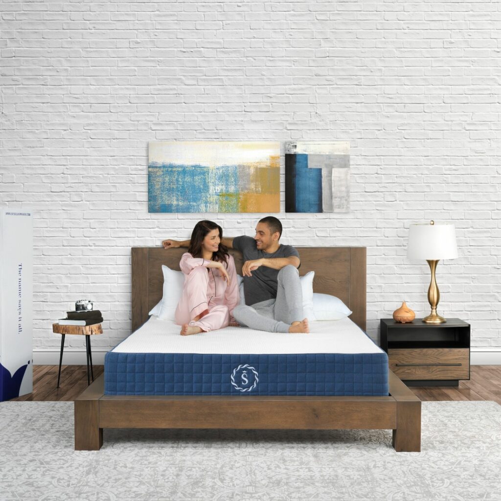 Mattress commercial photography with models by Isa Aydin nj ny la