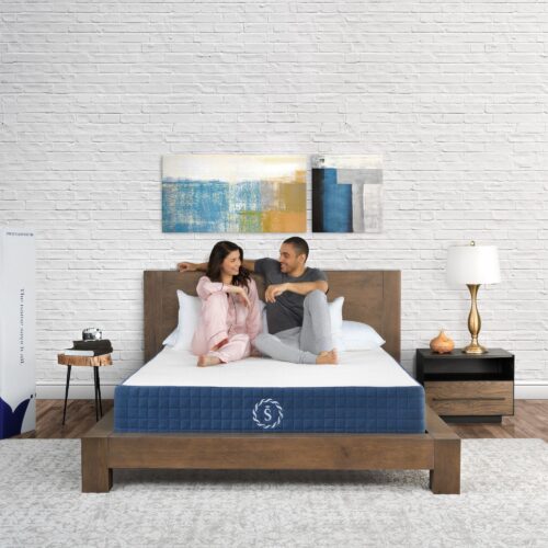 Mattress Photography Composite Shot with Models