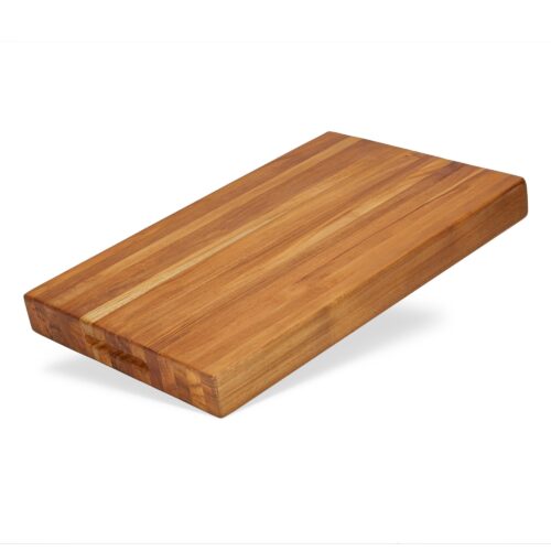 Commercial product photography of a wooden block on a white background