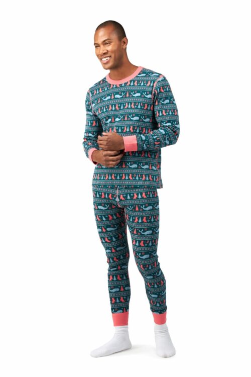 Black male model posing for apparel photography wearing a pajama and shirt on a white background by Isa Aydin nj ny la