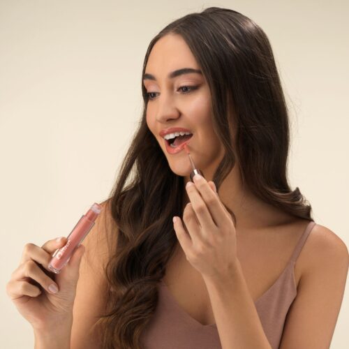 Commercial cosmetic photoshoot with female model by Isa Aydin NJ NY LA