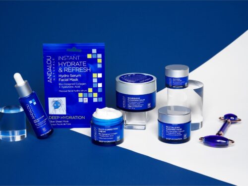 Commercial beauty product with creative lifestyle image