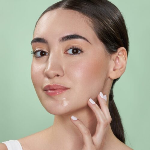 Creative commercial cosmetic photoshoot with female model by Isa Aydin nj ny la
