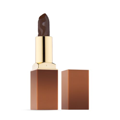 Open lipstick shot on a white background for eCommerce listing