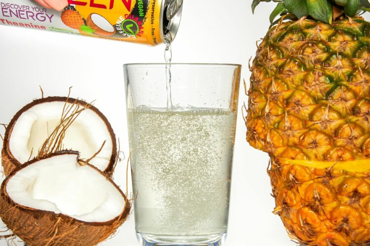 Food commercial creative product photography with model