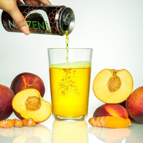 Food commercial creative product photography with model
