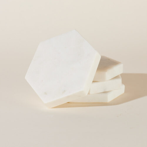 Props marble pieces photoshoot on a beige background by Isa Aydin nj ny la