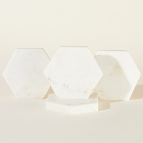 Props marble pieces photoshoot on a beige background by Isa Aydin nj ny la
