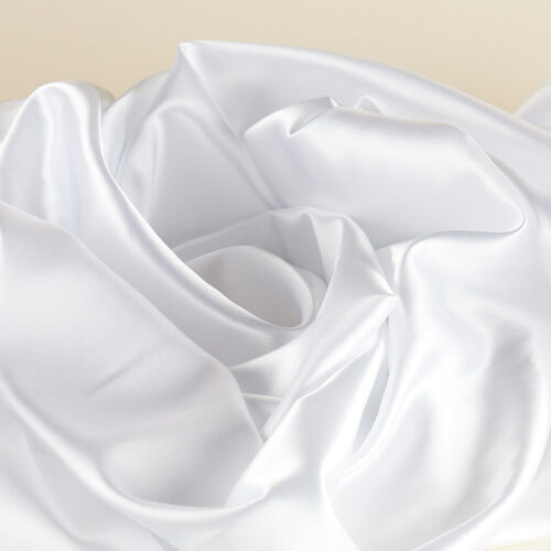 White color creative material props on a lay-flat angle by Isa Aydin nj ny la