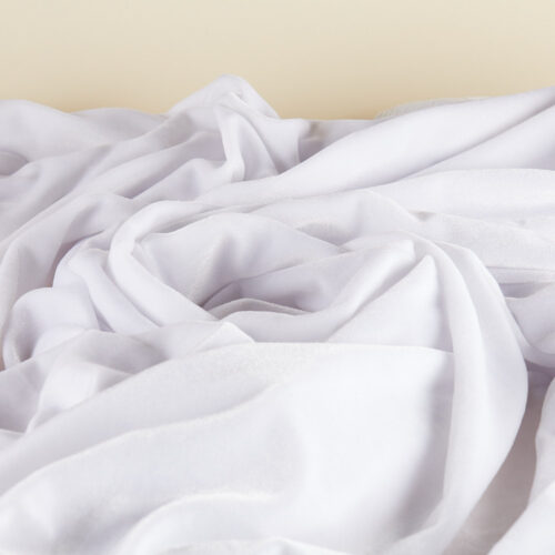 White color creative material props on a lay-flat angle by Isa Aydin nj ny la