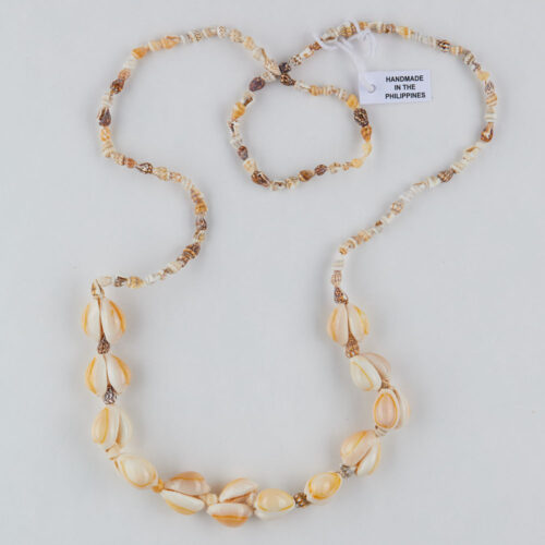 Props sea ​​shells necklace photoshoot on a white background by Isa Aydin nj ny la
