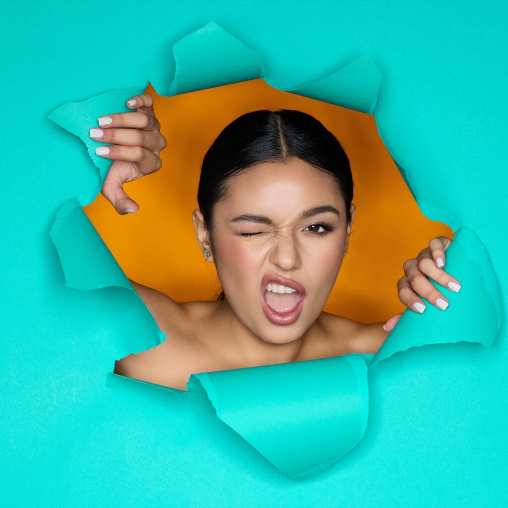 makeup beauty model