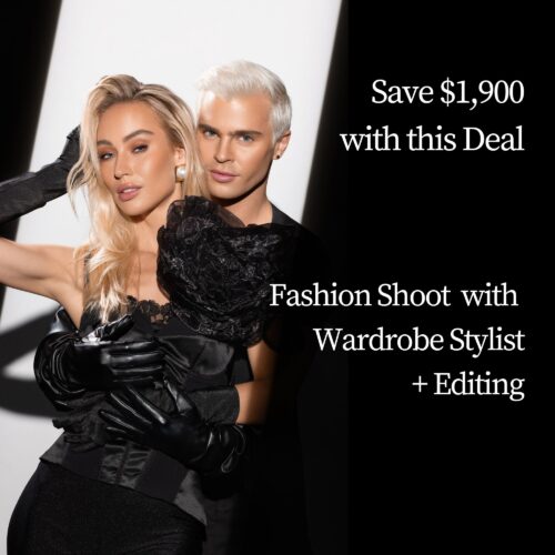 Fashion Shoot with Wardrobe Stylist
